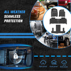 Nilight TPE Floor Mats for Chevy Tahoe GMC Yukon Denali Cadillac Escalade Bucket Seats 2021 2022 2023 2024 2025 2026 All Weather Custom Fit Heavy Duty Floor Liners