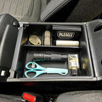 Center Console Organizer Compatible with 2022-2024 Hyundai Tucson & Santa Cruz 2022-2026 Interior Accessories Armrest Storage Box Insert Tray (Not for 2025 Limited/Hybrid/Plug-in Hybrid) Black