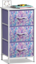 Sorbus Nightstand Storage Organizer Chest with 3 Drawers - Kids Girls, Boys Bedroom Furniture Chest for Clothes, Closet Organ