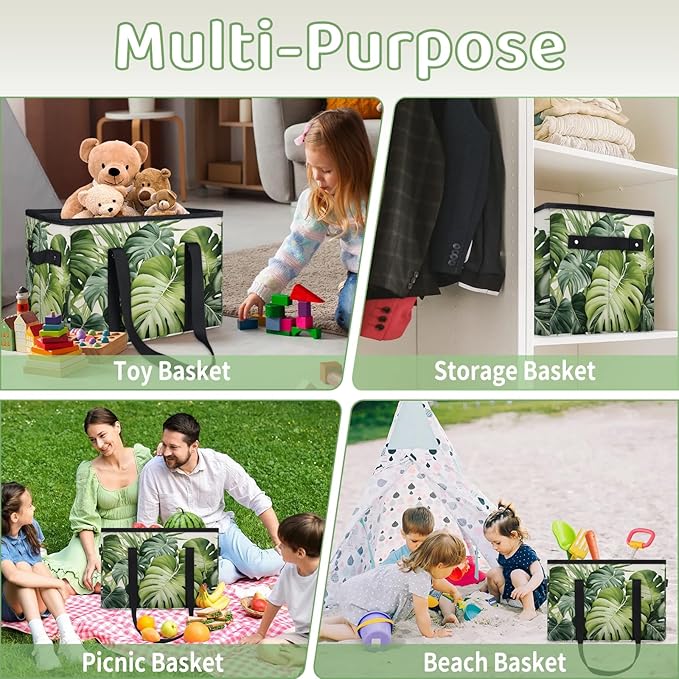 Reusable Grocery Bags Heavy Duty Shopping Bags Foldable Large Tote Bags with Long Handles & Hard Bottom