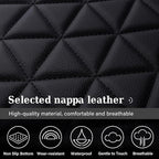 Coverado Car Seat Covers Compatible with Dodge Ram 2002-2026 1500 2500 3500 Pickup Limited Laramie Big Horn Waterproof Leathe