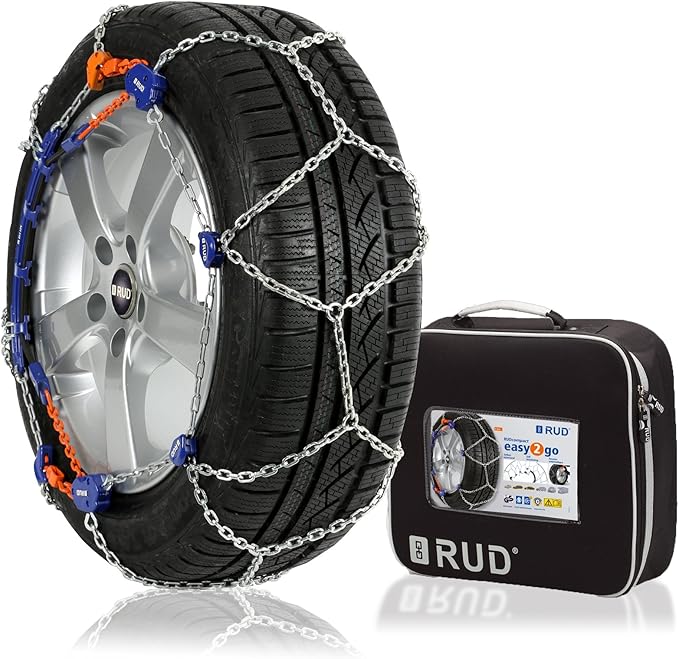 RUD Snow Chains RUDcompact easy2go, Size 4025, 1 Pair [Item no. 4716946]