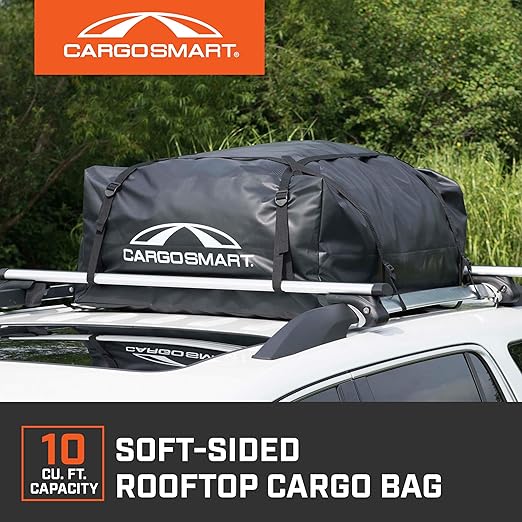 10 CU FT SOFT SIDED CAR TOP CARRIER