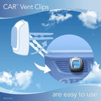Febreze Air Freshener, Car Vent Clip Air Freshener, Heavy Duty Air Freshener, Crisp Clean Air Freshener