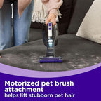 BLACK+DECKER dustbuster Reveal Pet Hair Vacuum, Hand Held Vacuum Cordless Portable for Home and Car, Rechargeable, LED Light,
