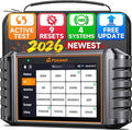 2026 FOXWELL NT716 Bidirectional OBD2 Scanner, 4-System Diagnostic Tool for ABS, SRS, Transmission & Engine, 9 Reset, ABS