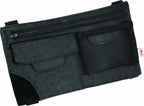 BELL Automotive 22-1-33225-8 Black Ostrich Visor Organizer, One Size, Storage Alternative