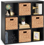 Best Choice Products 9-Cube Storage Organizer, 11in Shelf Opening, Bookcase, Display Shelf, Customizable w/ 3 Removable Back 