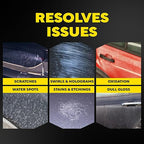 Meguiar's Mirror Glaze Bundle - Compound and Polish Kit for Scratch-Free Exterior Gloss, Featuring M105 Ultra-Cut Compound and M205 Ultra-Finishing Polish