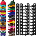 4 Pack Hat Organizer Hat Hook for Wall,Hold up to 40 Hats,Hat Holder with Strong Adhesive and Screws,Cap Holder Hat Hangers f