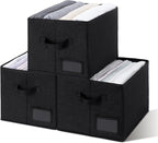 GRANNY SAYS Storage Baskets for Shelves, Fabric Storage Bins for Clothes, Closet Organization Bins, Collapsible Storage Bins 