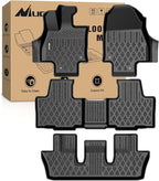 Nilight TPE Floor Mats for TX TX350 TX500h TX550h+ 2024 2025 2026 All Weather Custom Fit Heavy Duty Floor Liners
