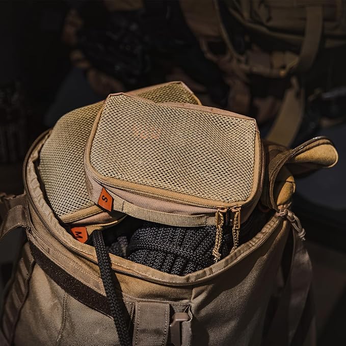 MAUHOSO Packing Cubes Set for Travel, Luggage Packing Organizers with Zipper,Travel Essentials for Backpack Tactical Packing 