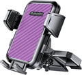 CD Slot Phone Mount, Upgraded Car Phone Holder [Thick Cases Friendly], Universal Phone Mount for Car CD Slot Mount for iPhone, Google, Samsung, Moto, Huawei, LG, and More (Purple)
