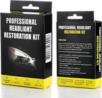 3-Step Headlight Restoration Kit – Removes Yellowing, Haze & Oxidation | No Tools Needed | Lasts Up to 2 Years | for All Vehi