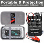 khanka Stroage Case for HALO Bolt Ultimate 2.0/HALO Bolt Air +1750 Portable Car Battery Jump Starter,Case Only (Grey)