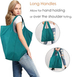 BeeGreen Marrs Reusable Grocery Bags Wholesale Marrs Green Reusable Kitchen Bags Bulk Foldable-Machine Washable with Zipper Storage Pouch 20 Packs