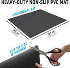 Non Slip Roof Mat - Soft Protector Mat and Car Roof Liner for All Vehicles - All Weather Grip for Roof Cargo Rack Scratch Protection (47 x 35 in)