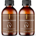 Leather Cleaner & Moisturizer Set for Louis Vuitton, Shine Your Louis Vuitton and Smell New, Gently Soften and Rejuvenate Vac