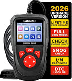 LAUNCH Professional OBD2 Scanner Diagnostic Tool CR3008 Plus,One-Click I/M,Lifetime Update Code Reader,Enhanced Check Engine