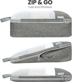 Compression Packing Cubes for Travel, Lightweight Vacation Travel Essentials, Travel Accessories for Suitcase Organizer Bags 