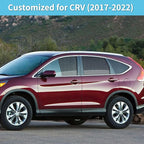 CRV Specific Side Window Sun Shades, 2017-2022 Rear Vehicle Interior Shade for Baby Mesh Covers, Breathable, UV Protection and Heat Insulation (CRV（2017-2022）, Rear Side-2pcs)