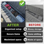 Muslogy for 2023-2026 Colorado & Canyon Tailgate Organizer Storage Divider 4PCS Black ABS Material Compatible with Chevy Colorado/GMC Canyon StowFlex Tailgate Accessories 2023 2024 2025 2026