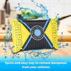 125g Rechargeable Desiccant Packs Dehumidifier Bag - 2 Pack - Moisture Absorbers For Safes, Car, Bathroom, Storage, Garage - 