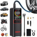 GOOLOO GT160 Tire Inflator Portable Air Compressor, 160PSI Portable Air Pump for Car Tires, 7500mAh Cordless Air Pump with Digital Pressure Suitable for Cars, Bikes, Balls, Motorcycles
