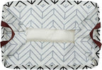 Kingrol 4 Pack Foldable Storage Baskets with Handles, Waterproof Storage Bins for Home, Office, Nursery, Laundry Organizers, 