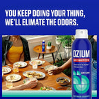 Ozium Air Sanitizer Spray - Room Odor Eliminator for Home, Car, and Office - Outdoor Essence - 8 oz Can - 1 Pack