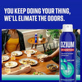 Ozium Air Sanitizer Spray - Room Odor Eliminator for Home, Car, and Office - Outdoor Essence - 8 oz Can - 6 Pack