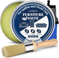 LANBEIDE Furniture Salve with Brush for Leather Wood, Polisher and Conditioner for Leather Couch and Furniture-Repair Salve 4