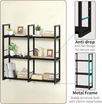 Wall Shelves, 31.5 Inch Floating Shelves for Books and Home Decor, Large Wood Wall Mounted Shelves for Office Bedroom Laundry