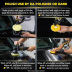 Meguiar's Ultimate 3 Step Paint Care Kit, Car Detailing and Polishing Kit