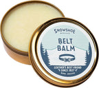 Snowshoe Belt Balm, Made in USA Since 1927 - Protect, Condition, Restore & Waterproof - Leather Conditioner for Belts, Wallet