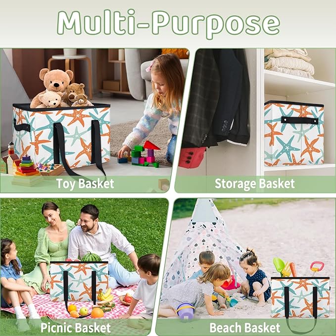 Reusable Grocery Bag, Foldable Large Shopping Tote Bag for Groceries Kitchen Picnic Car Trunk