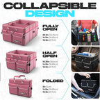 FORTEM Trunk Organizer For SUV Car Trunk Organizer, Foldable Storage, Car Accessories for Women Men, Collapsible Bag, Perfect C