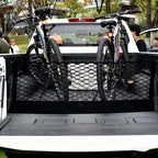 Heavy Duty Envelope Cargo Net, Stretchable Trunk Organizer with Metal Hooks, Adjustable Storage Net for SUV Car Compatible wi