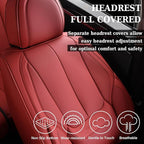 Coverado Seat Covers, Car Seat Covers Front Seats, Car Seat Cover, Car Seat Protector Waterproof, Car Seat Cushion Nappa Leat