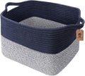 Goodpick Cube Storage Bins - Shelf Baskets for Towel Book Clothes, Closet Storage Bins for Office Woven Toy Basket for Shelve