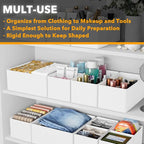 SpaceAid Drawer Organizer Clothes, 12 Pack Dresser Organizer Bins for Nursery, Closet Organization and Storage Dividers for C