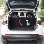Universal Mesh Cargo Net Storage Net Wall Sticker Organizer Pouch Bag Storage Mesh Net for Car Trunk Storage Add On Organizers for Car Truck (24" x 9.5"（2 Packs)