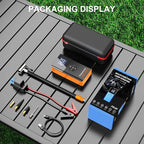 Jump Starter with Air Compressor, 4000A 180PSI, Portable Car Battery Jump Starter (All Gas/12L Diesel) 12V Automobile Jump