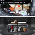 Femuar Car Trunk Organizer,Car Storage Organizer with 72L Large Capacity Waterproof Collapsible and 11 Pockets,Trunk Organizer for Car