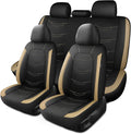 Seat Covers,Sport and Breathable Seat Covers,Anti-Slip Universal Fit Car Seat Covers Full Set for Cars Sedans SUV and Truck(F