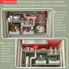 NETEL Under Sink Organizers and Storage,Kitchen Cabinet Organizer,2 Tier Under Sink Expandable Shelves，Bathroom Cabinet Organ