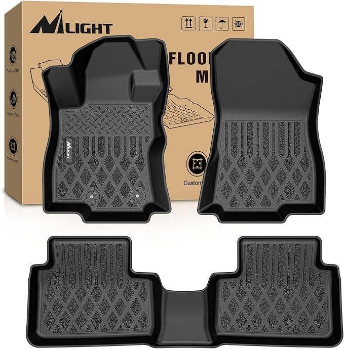 Nilight TPE Floor Mats for Subaru Forester 2025 2026 (Not for Hybrid & Wilderness) All Weather Custom Fit Heavy Duty Floor Liners