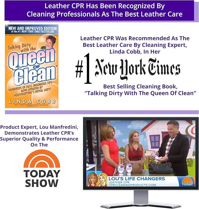Leather CPR Microfiber Applicator Sponge & 2pcs 16in Towels - Use for Applying Conditioner and Cleaner to Car Interiors and F