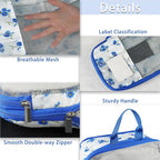 7 Pcs Compression Packing Cubes for Travel Luggage, Lightweight Suitcase Organizer Bags Set, Compression Packaging Cube for T
